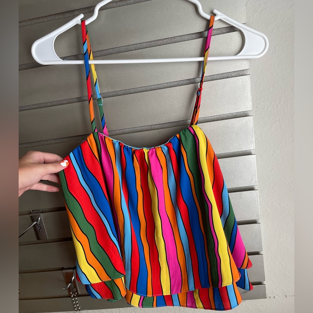 Rainbow tank top